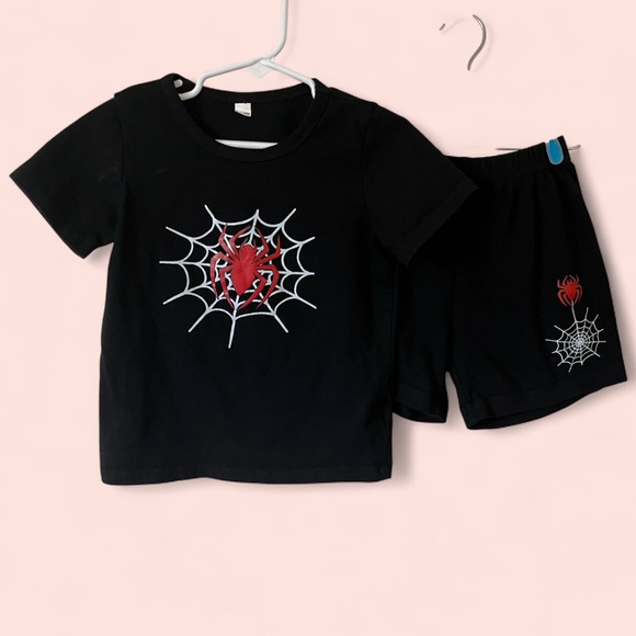 18-24M Toddler Baby Boy SHEIN Kids 2-Piece Shorts Set - Picture 1 of 10